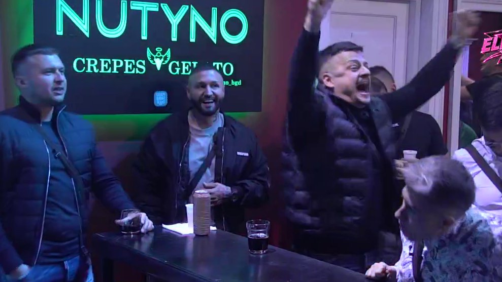 EKIPA SA ŠANKA PODIGLA ATMOSFERU U ELITI: Terza najveseliji tokom žurke, pesma ga pogodila kao nikada do sada (VIDEO)