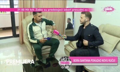 BORA SANTANA POKAZAO LUKSUZ O KOJEM SE PRIČA: Otvorio vrata stana vrednog 200.000 evra, pa razjasnio odnos sa Sanjom Grujić i dotakao Anđelu i Cara (VIDEO) – Bora Santana stan vredan 200.000 evra