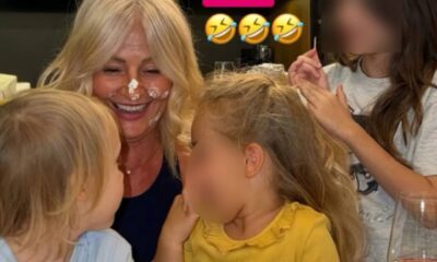 SVEĆICE ZBUNILE PRATIOCE: Slavica Rokvić slavila rođendan sa unucima, a jedan detalj sa torte pokrenuo lavinu komentara (FOTO) – rođendan Slavice Rokvić