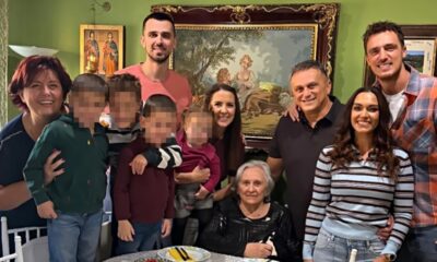 PORODIČNI TRENUTAK KAKAV SE RETKO VIĐA: Danilo Anđušić i najbliži obeležili Srđevdan, slavska trpeza i domaće vino u centru pažnje (FOTO) – porodica Anđušić