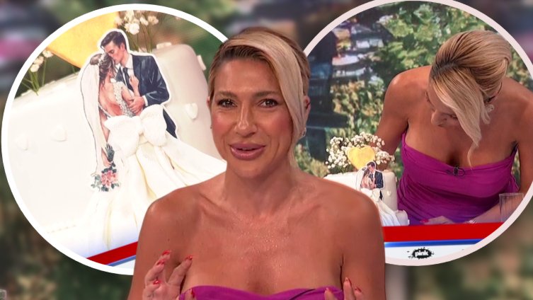 PREOKRET U STUDIJU: Jovana Jeremić dobila tortu sa mladencima uživo, svi se pitaju šta to znači (FOTO) – Jovana Jeremić torta