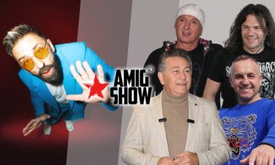LEGENDARNI MUZIČARI OTKRIVAJU NEISPRIČANE PRIČE: Halid Muslimović, Aca Amadeus i gosti u novom Ami G Show-u, tenzija pred spektakl u studiju (FOTO)